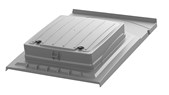 UNIROOF кровельный люк светло-серый