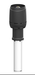FLOW 110C/ИЗ/400  изолированное навершие на конусный вент. выход черный V2