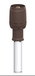 FLOW 110C/ИЗ/400  изолированное навершие на конусный вент. выход коричневый