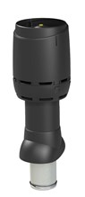 FLOW 125P/ИЗ/700 вент. выход  черный V2 