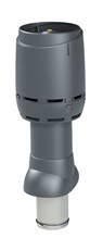 FLOW 125P/ИЗ/700 вент. выход  серый V2