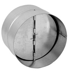 Обратный клапан 125 мм к кухонной вытяжке